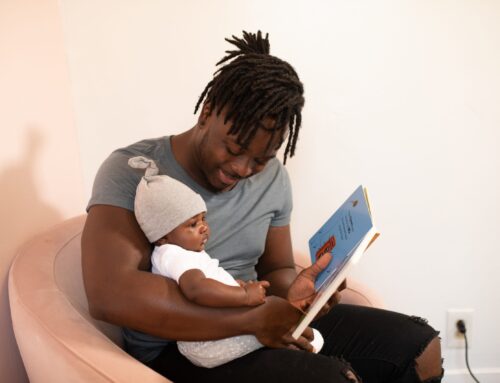 Reading with a 6 month old